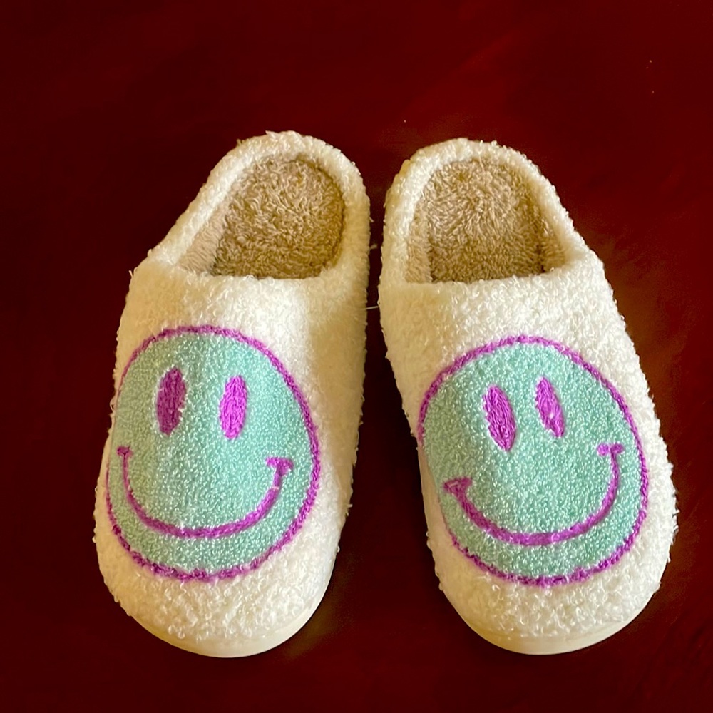 Smiley slippers
